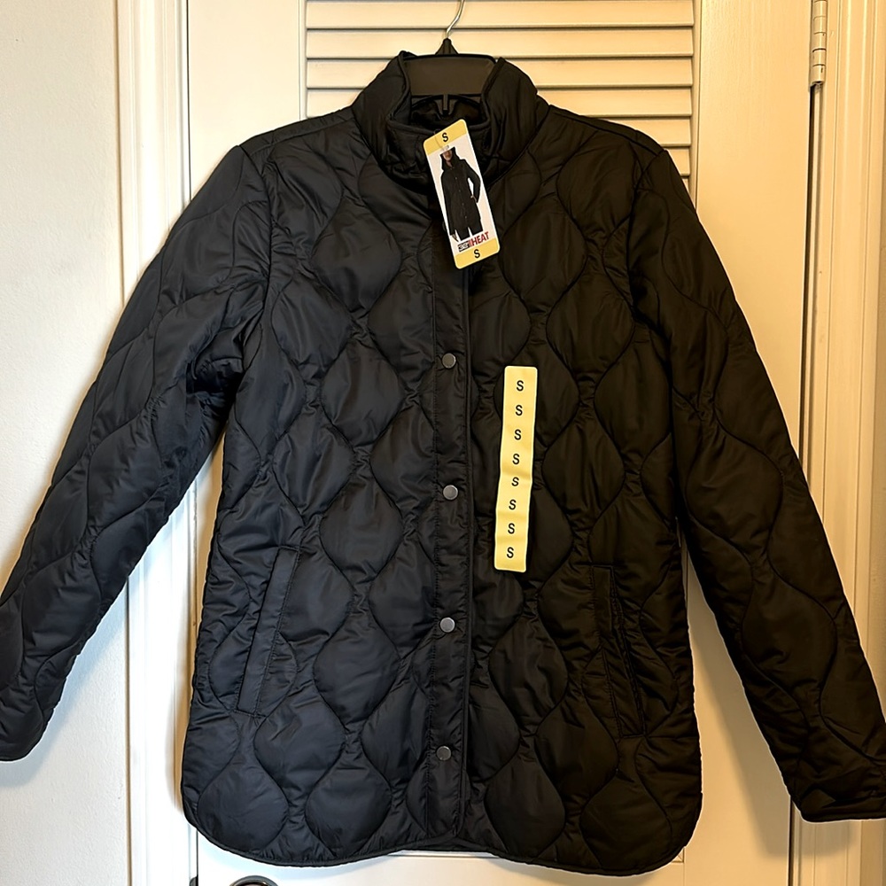 COSTCO 32 Degrees Ladies' Quilted Jacket (Black) Small